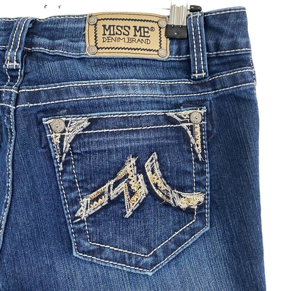 Miss Me - Embellished Mid Rise Skinny - Size 30 - Picture 5 of 12